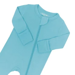 Sale Kyte Baby Zippered Romper in Makai