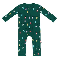 Discount Kyte Baby Zippered Romper in Merry and Bright