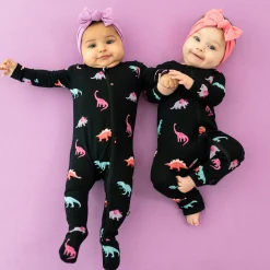 Kyte Baby Zippered Romper in Midnight Roar