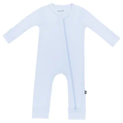 Online Kyte Baby Zippered Romper in Mist