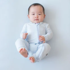 Online Kyte Baby Zippered Romper in Mist