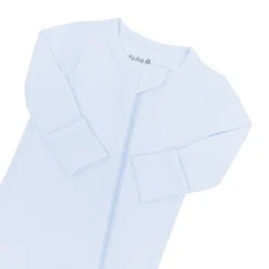 Online Kyte Baby Zippered Romper in Mist
