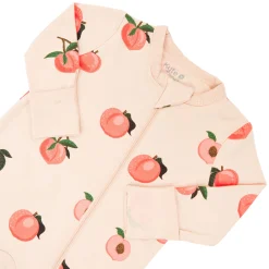 Discount Kyte Baby Zippered Romper in Peach