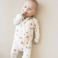 Online Kyte Baby Zippered Romper in Road Trip