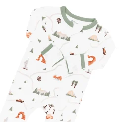 Online Kyte Baby Zippered Romper in Road Trip