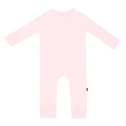 Hot Kyte Baby Zippered Romper in Sakura