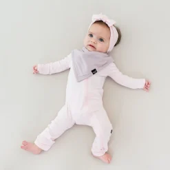 Hot Kyte Baby Zippered Romper in Sakura