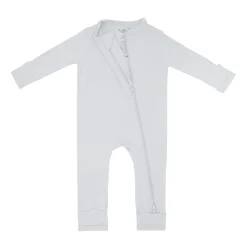 Outlet Kyte Baby Zippered Romper in Storm