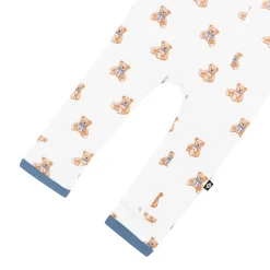 New Kyte Baby Zippered Romper in Teddy Bear