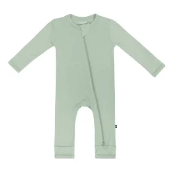 Sale Kyte Baby Zippered Romper in Thyme