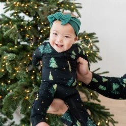 Best Kyte Baby Zippered Romper in Twinkle Tree