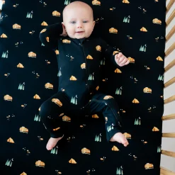 Online Kyte Baby Zippered Romper in Under the Stars