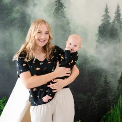 Online Kyte Baby Zippered Romper in Under the Stars