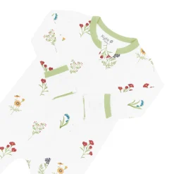 Best Kyte Baby Zippered Romper in Wildflower