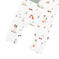 Clearance Kyte Baby Zippered Sleeveless Romper in Road Trip