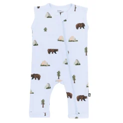 Best Kyte Baby Zippered Sleeveless Romper in Yosemite