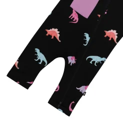 New Kyte Baby Zippered Sleeveless Romper in Midnight Roar